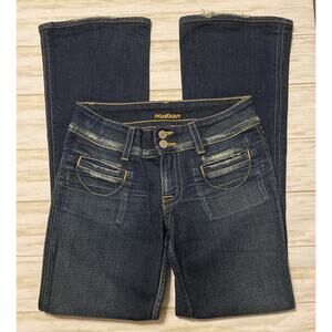 Hudson Jeans Womens Size 27 Dark Wash Coin Pocket Bootcut Jeans